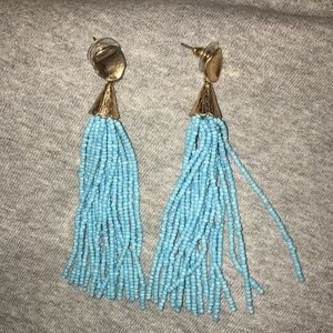 Beaded Tassel Earrings